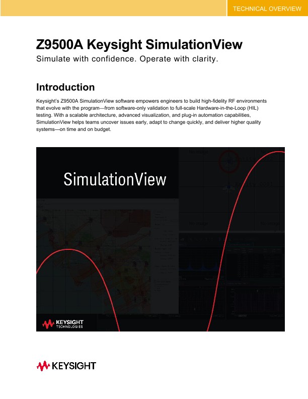 Z9500a keysight simulation view pdf asset page keysight